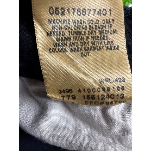 Levis Womens Black Denim Boot Cut 512 Jeans Mid Rise Stretch Sz10 Medium - Picture 12 of 15